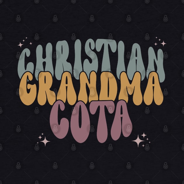 Retro Christian Grandma COTA Baby Announcement by Way Down South